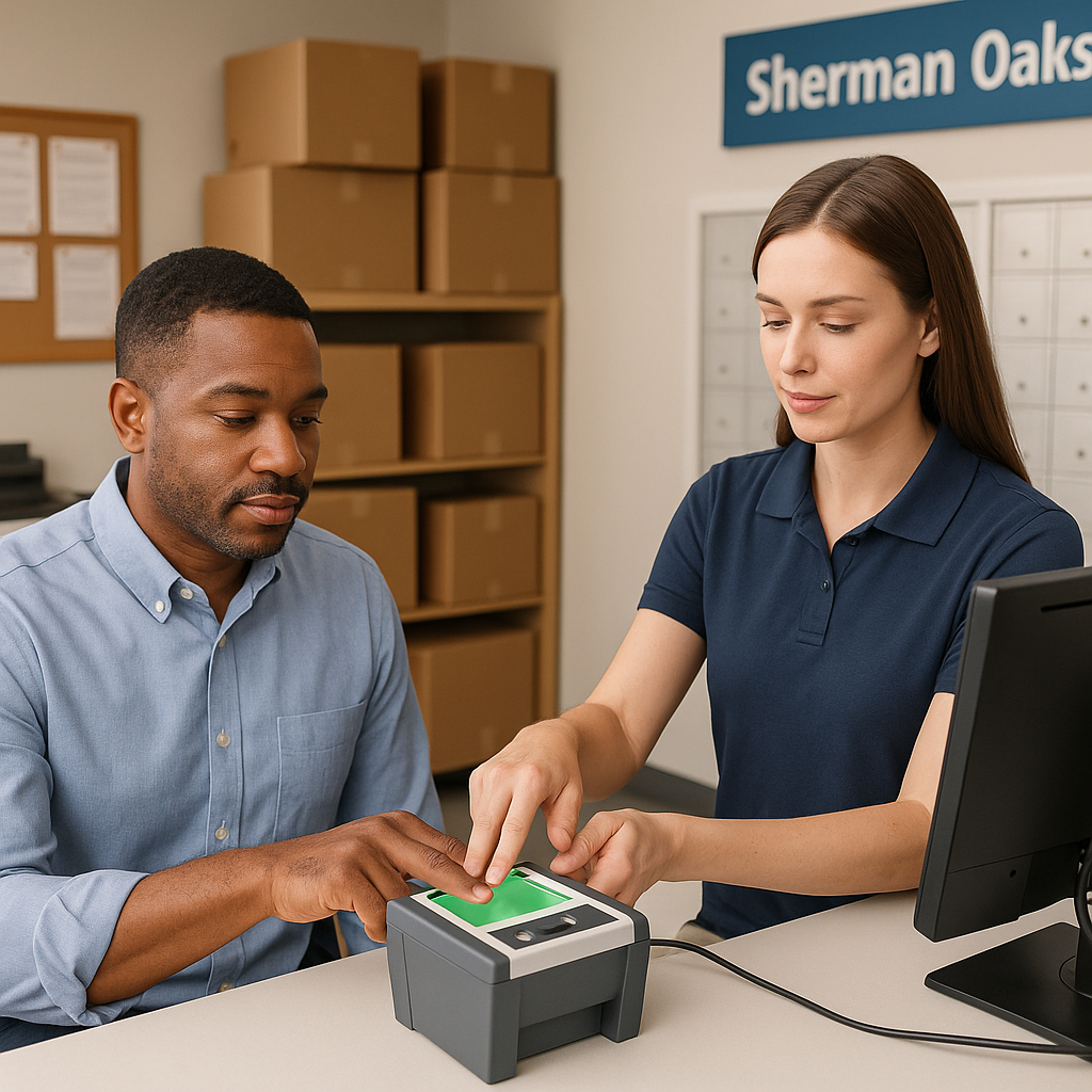 Live Scan Fingerprinting in Sherman Oaks: What to Expect